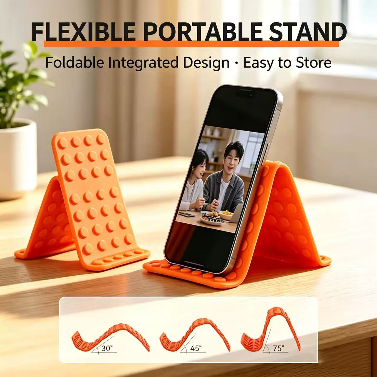 Desk Phone Stand - Support de téléphone portable universel pliable