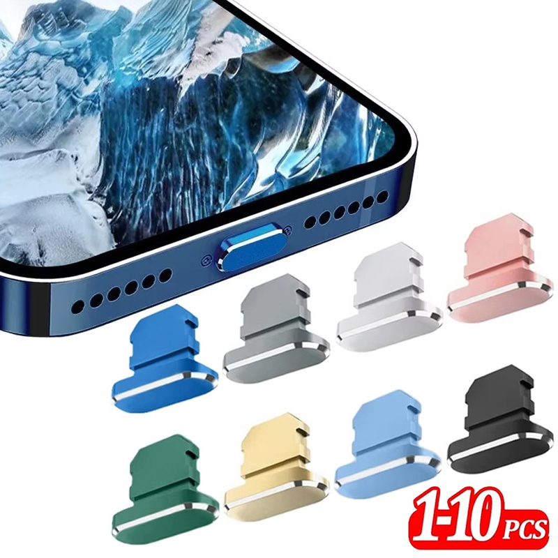 Phone Accessories Online - Bouchon anti-poussière en métal pour port
