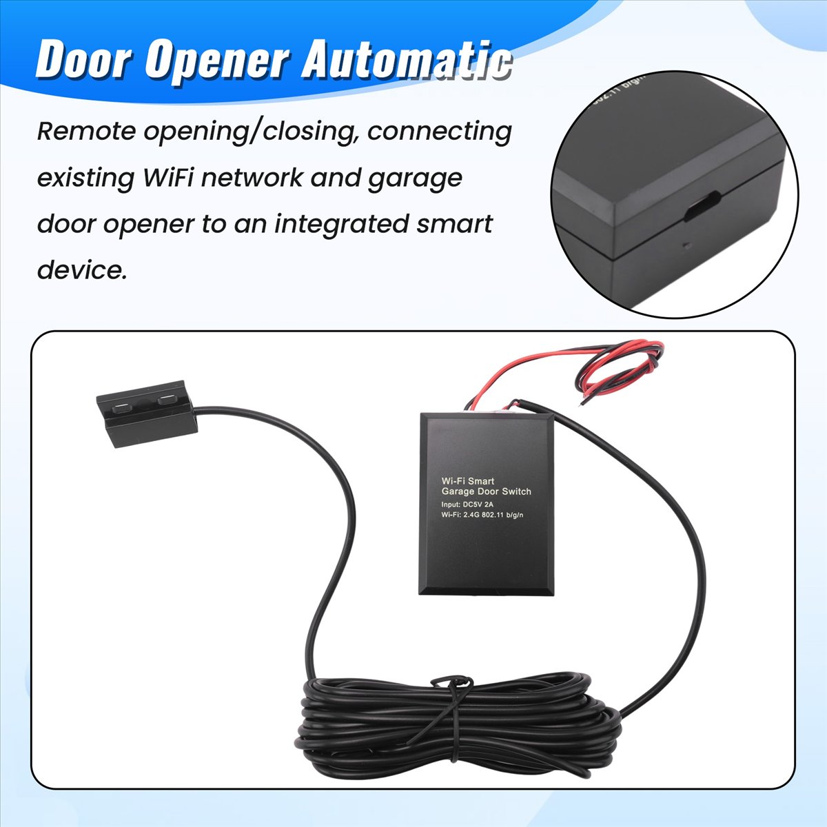 Phone Accessories You Need - Ouvre-porte de garage intelligent à phase