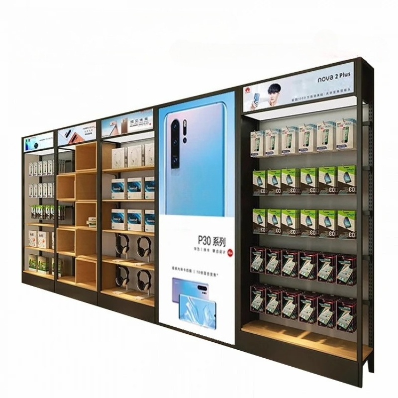 Phone Accessories Ideas - Étagères d'exposition pour accessoires de vitrine