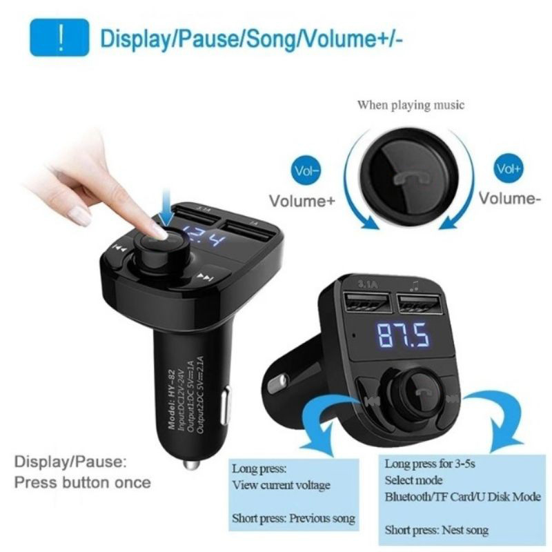 Transmetteur FM Bluetooth, cha - Phone Accessories You Need avis et prix
