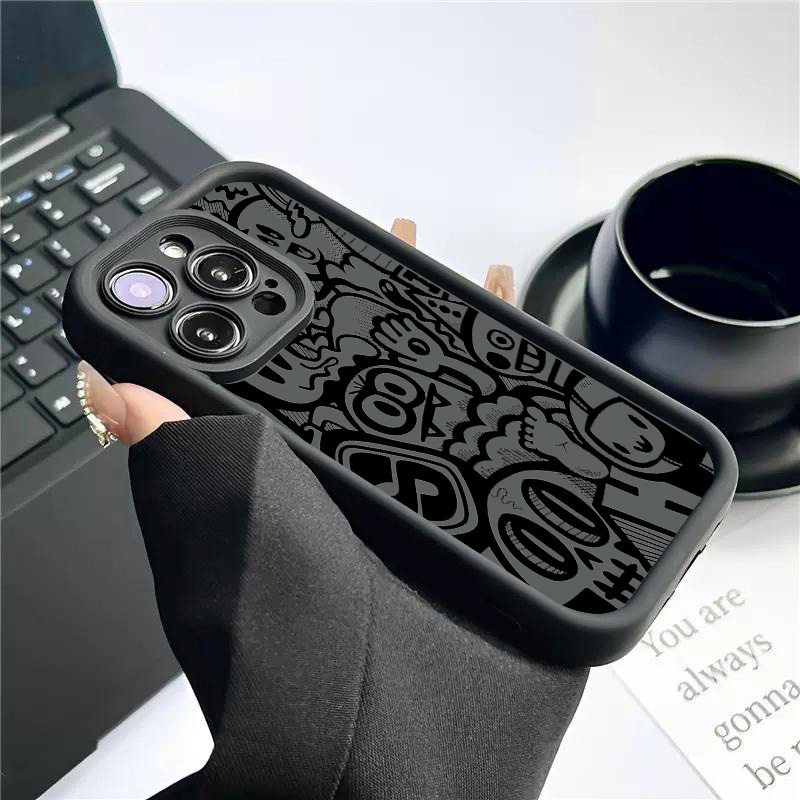 Coque de téléphone noire à mot - Phone Accessories To Sell avis et prix