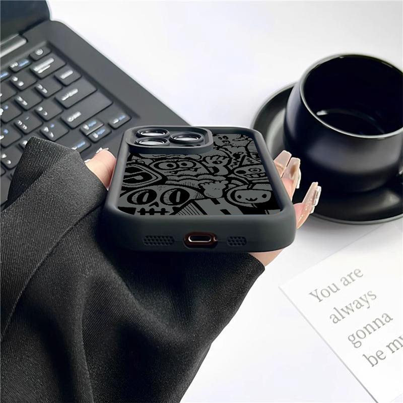 Coque de téléphone noire à mot - Phone Accessories To Sell avis et prix