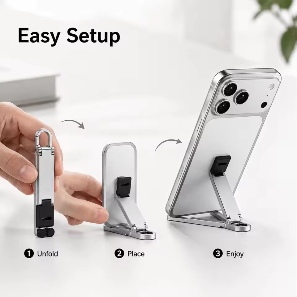 Mini support pliable pour télé - Desk Phone Stand avis et prix