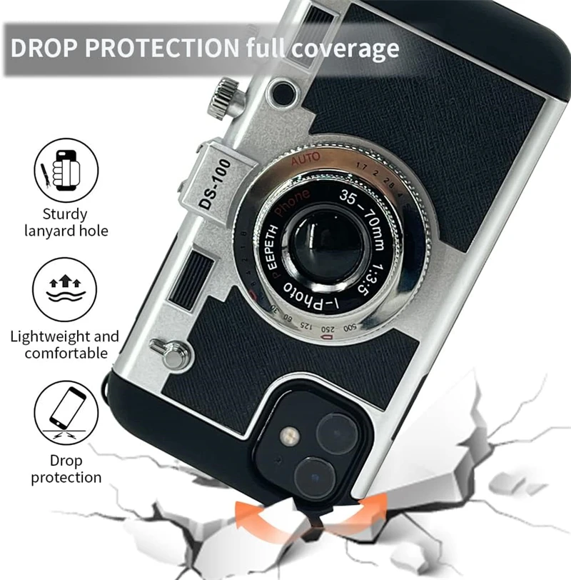 Étui Design d'appareil photo r - Phone Accessories Online avis et prix