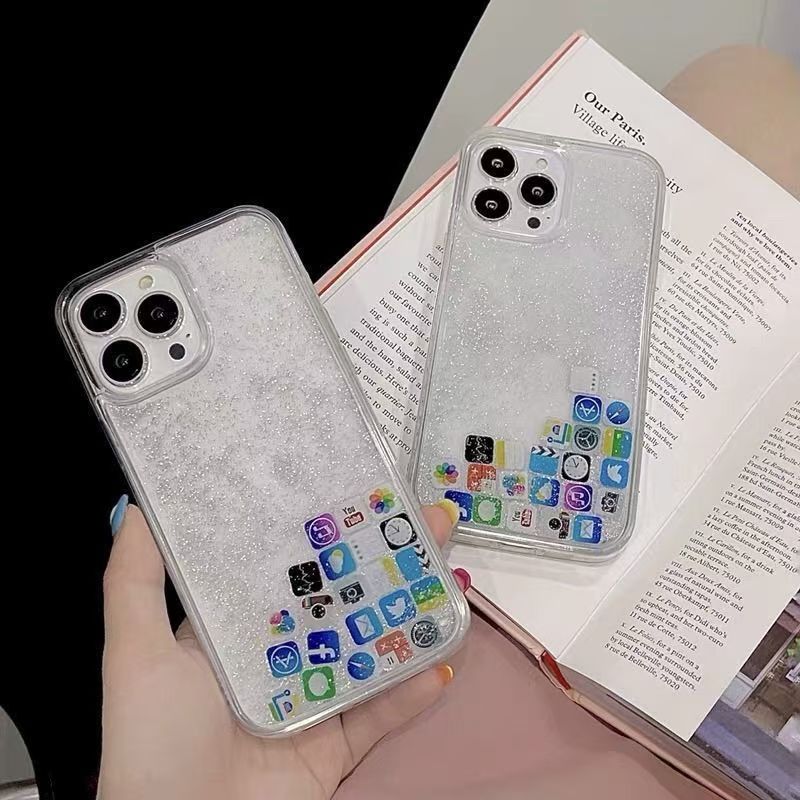 Coque dynamique à sable mouvan - Phone Accessories Online avis et prix