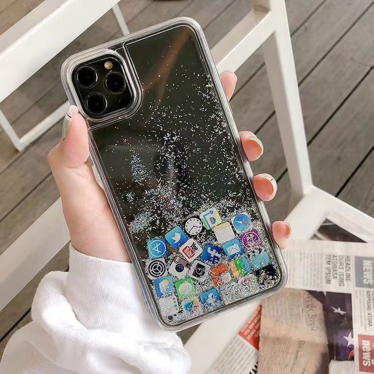 Coque dynamique à sable mouvan - Phone Accessories Online avis et prix